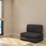 100 cm koltuk küçük alanlar için kumaş kaplı oturma koltuğu