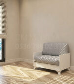 100 cm sandıklı oturma küçük alanlar için depolama özellikli oturma alanı