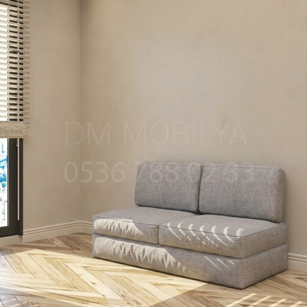 150 cm koltuk kumaş kaplı modern oturma alanı kompakt koltuk modeli