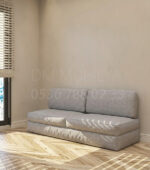 200 cm koltuk kumaş kaplı modern oturma alanı geniş koltuk modeli