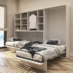 dm nova konsept duvar yatağı modern tasarım çok fonksiyonlu mobilya