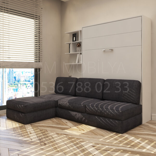 dm urban konsept duvar yatağı şehir yaşamına uygun modern mobilya