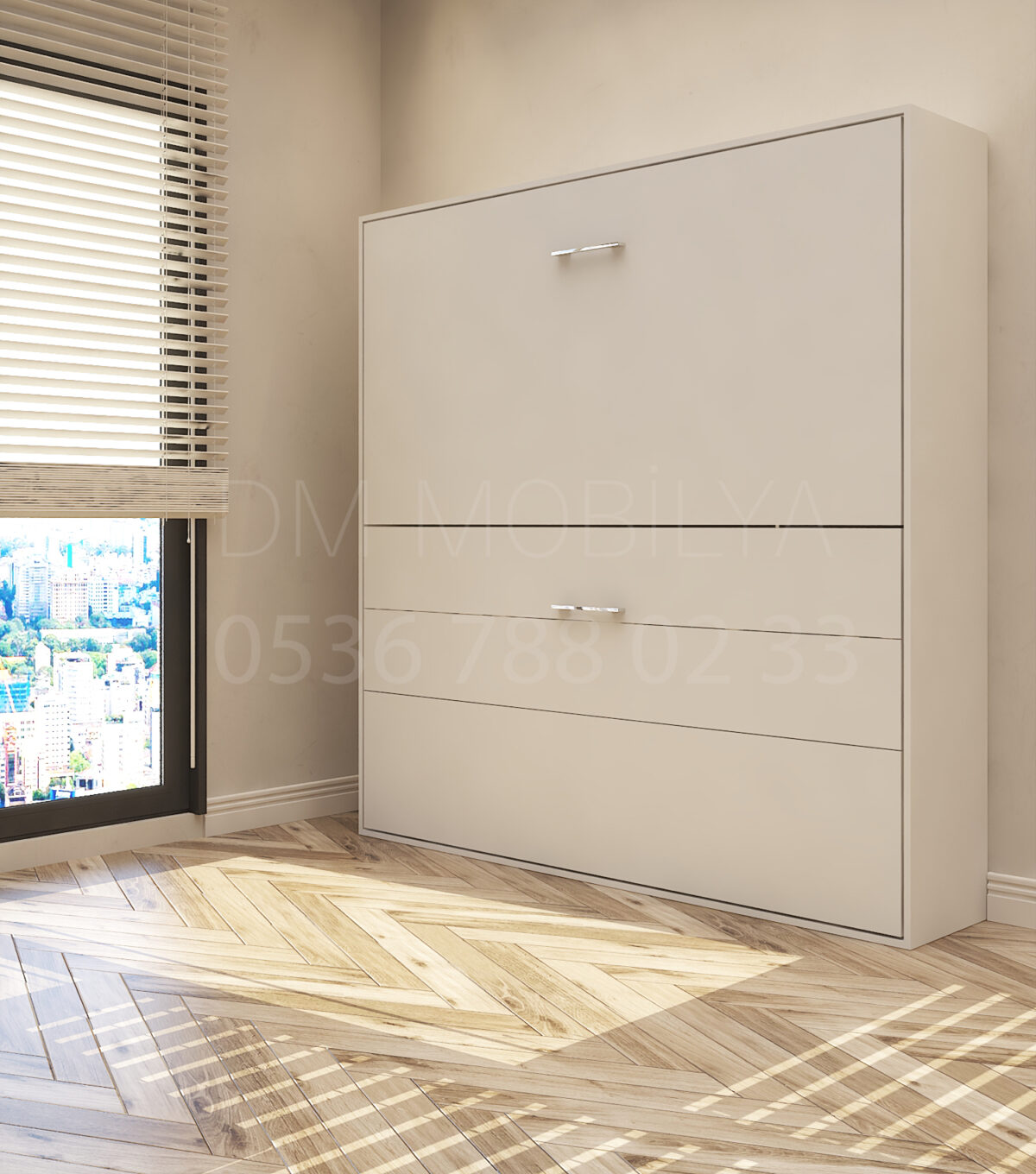 Modern ranza modeli, küçük odalar için ideal yer tasarruflu çift katlı yatak