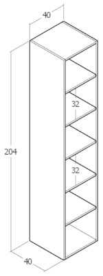 kitaplık modern tasarım geniş raflı kitaplık modeli