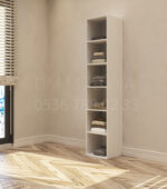 tek kapaklı dolap modern tasarım, küçük alanlar için kullanışlı dolap modeli