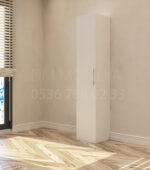 tek kapaklı dolap modern tasarım, küçük alanlar için kullanışlı dolap modeli