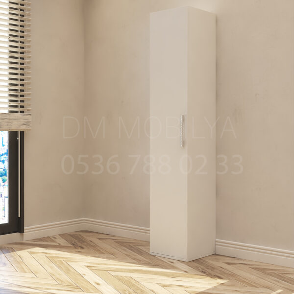 tek kapaklı dolap modern tasarım, küçük alanlar için kullanışlı dolap modeli